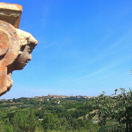 Nell'Antica Torre Di Fronte A Siena Apartman Kültér fotó